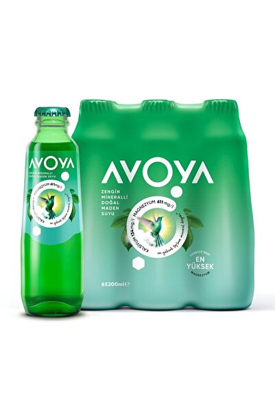AVOYA sade maden suyu 6lı