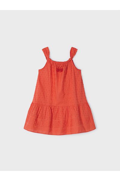 MAYORAL Girl Summer Dress 3938 Orange