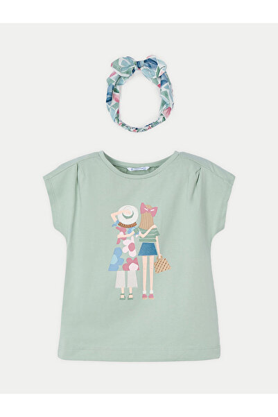 MAYORAL Tricou Mayoral pentru fete 3009 Verde