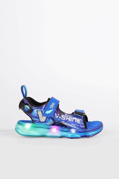 Vicco Felipe Lighted Baby Boy Saks Blue Sandals
