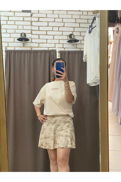 TUBA TOPTAŞ Polyemid Shorts Skirt