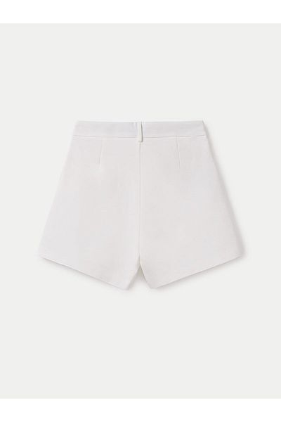 MAYORAL Pantaloni scurți din material textil pentru fete mayoral 6214 Ecru