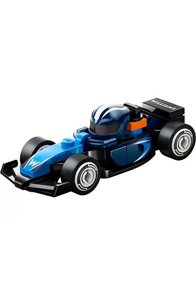 LEGO Minifigure Lego 71049 F1 Williams Minifigure Racing Car – Guaranteed Model (29 Pieces)
