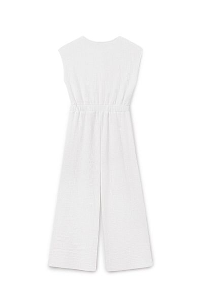 MAYORAL Girl Jumpsuit 6865 Ecru