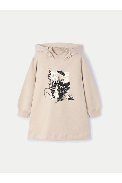 MAYORAL Girl Knitted Dress 4930 Beige