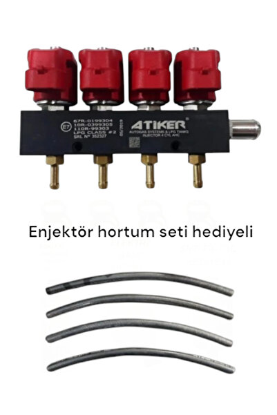 ATİKER Atiker 3 ohm Enjektör Hortum Hediyeli