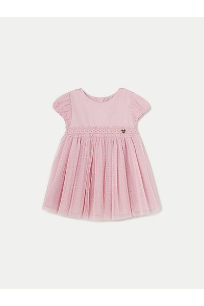 MAYORAL Girl Elegant Dress 1904 Pink