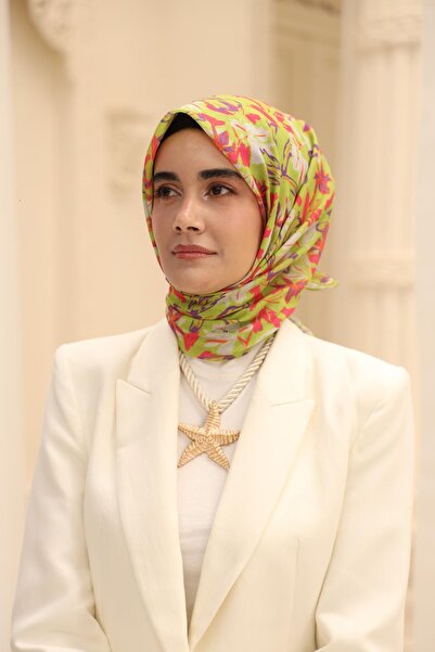 Silk Home Μαλακό βαμβακερό κασκόλ Neva Pattern