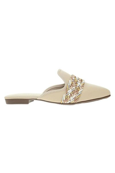 Beira Rio Ladies Mules Cream | Made In Brazil