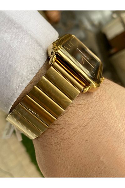 Reward Chaperone Gold Color Waterproof Men Wrist Watch