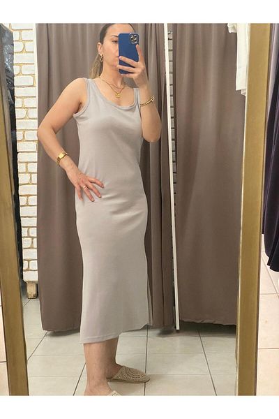 TUBA TOPTAŞ Modal Hanger Dress