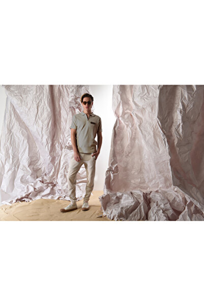 PROLET Ανδρικό μπλουζάκι πόλο με φερμουάρ