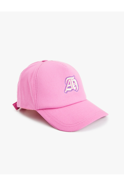 Koton Cotton Cap with Embroidery Detail