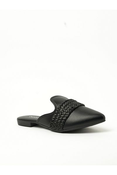 Beira Rio Ladies Mules Black | Made In Brazil