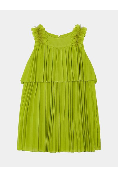 MAYORAL Girl Elegant Dress 3920 Green