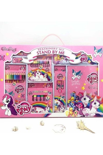 huitich Little Pony Stationery Set for Kids