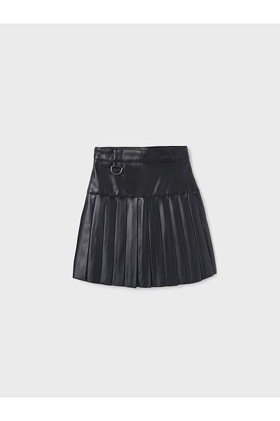 MAYORAL Fustă din piele pentru fete Mayoral 7952 Negru