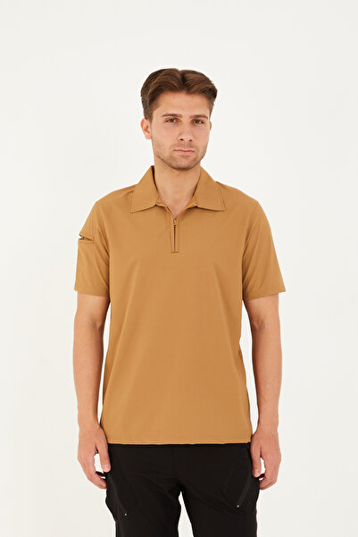 Camp Scoutland Camp625 Outdoor Tactical Water Repellent Men's Mustard Tactical T-Shirt