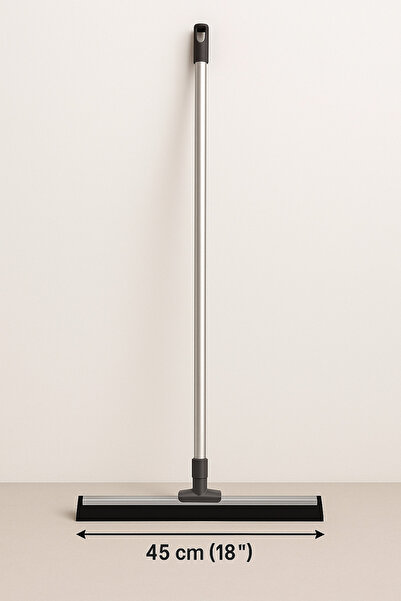 Metler 120 cm Saplı 45 cm Başlıklı Çekpas Temizlik Seti | Metal Saplı Yer Kur...