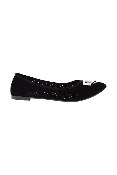 Moleca Ladies Ballerinas Black | Made In Brazil
