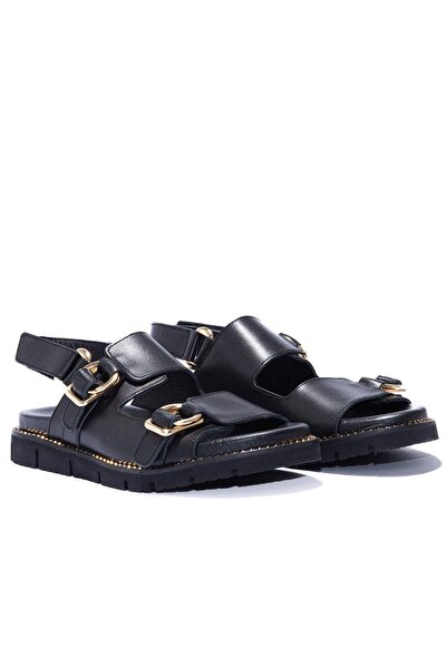 Gusse Γυναικεία πέδιλα Tracey από γνήσιο δέρμα καθημερινά 151478