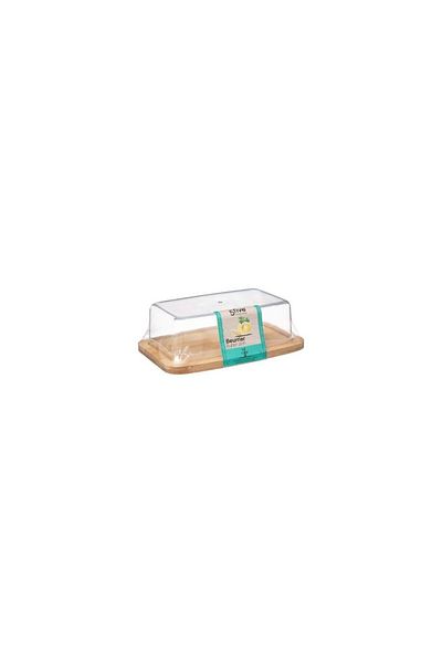 5 five simply smart 5FIVE butter dish, bamboo, 19 x 12.5 x 6 cm