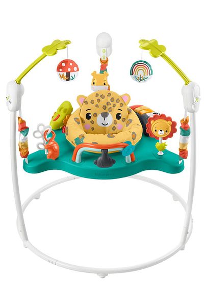 WePro Store Baby Jumper With 360° Rotating Seat, Sounds, Lights & Toys, Height Adjustable, 6m