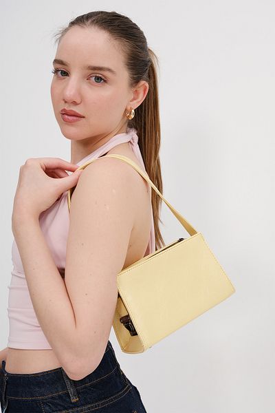 Addax Zippered Hand and Shoulder Bag Ç6002