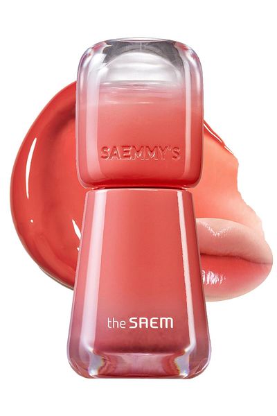 THE SAEM Lip Gloss, The Saem, Saemmy's Ade Shot Tint, 3.2g #01 Grapefruit Honey