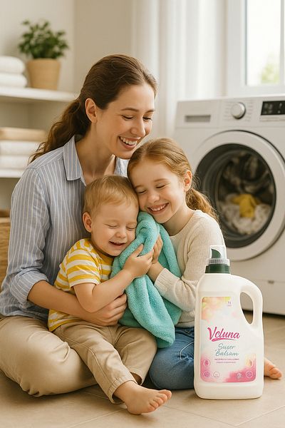Veluna Veluna Total Care Package 10L-5L GEL Detergent- Bicarbonate&Enzyme + 5L Super Conditioner+GIFT-100 washes