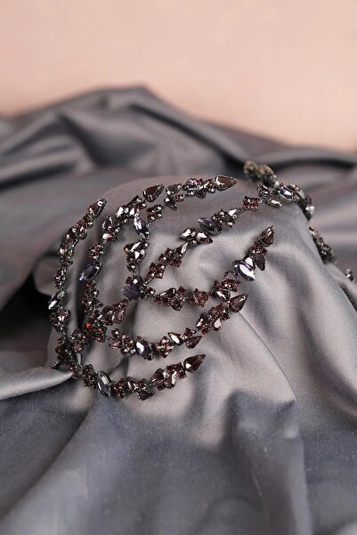 Limelia Μωβ Αξεσουάρ Μαλλιών Helen Bride διπλής όψης