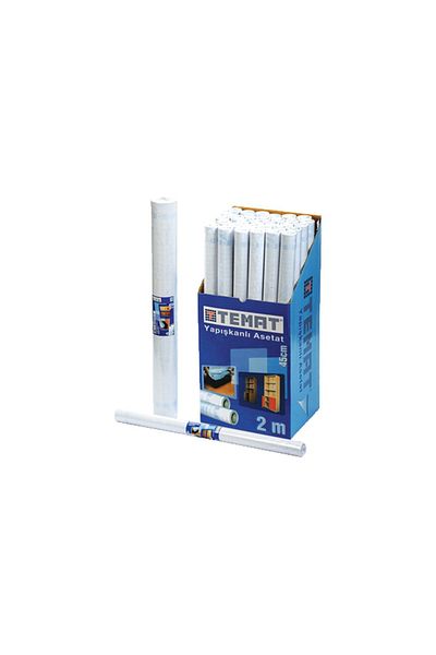 Temat Acetate Paper Adhesive 45 cm X2 m Transparent 10350 (1 Pc)