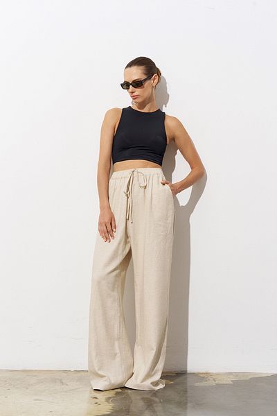 Merve DAĞLI Nancy Linen Trousers