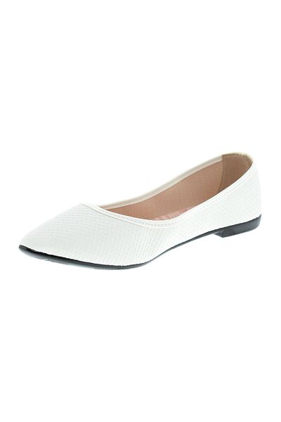 Moleca Ladies Ballerinas Off White | Made In Brazil