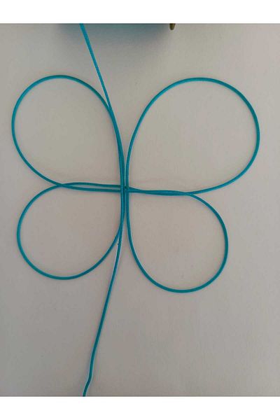 Eskişehir hobi sanat 1 mm 25 Meters Turquoise Blue Color Parachute Cord Macrame Bracelet Cord Necklace Jewelry Design Cord