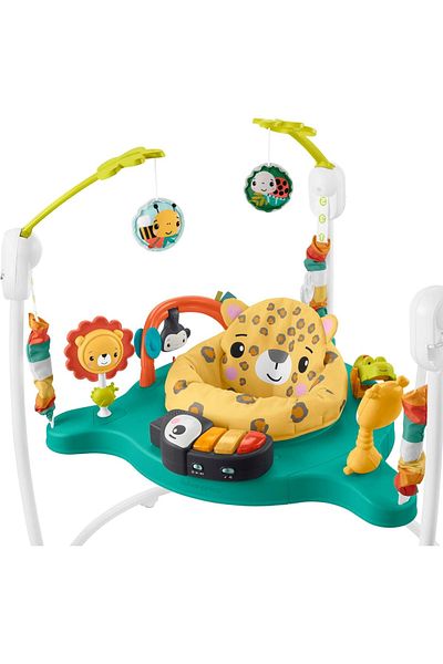 WePro Store Baby Jumper With 360° Rotating Seat, Sounds, Lights & Toys, Height Adjustable, 6m