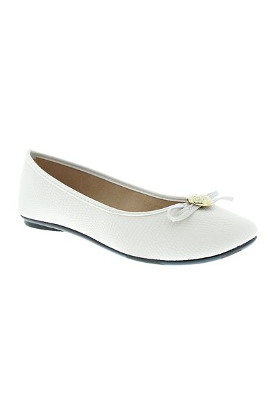 Moleca Ladies Ballerinas Off White | Made In Brazil