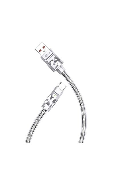 REDz Accessories KSC-956 Cable, USB to Type-C, Compatible with iPhone 15/16 and Android, 65W Data Transfer, Gray