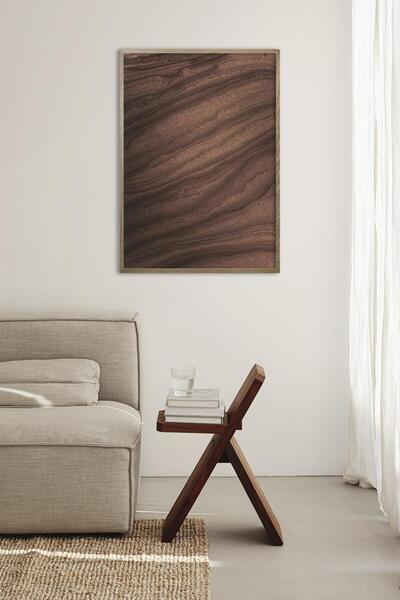 Artavessa طاولة MDF ذات إطار خشبي من قطعة واحدة من سلسلة ألوان بانتين مقاس 33...