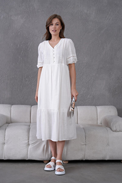 Park Karon Lined Summer Comfortable Dress