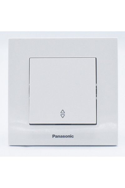 PANASONIC Întrerupător bidirecțional Karre Plus Panasonic, ST, alb