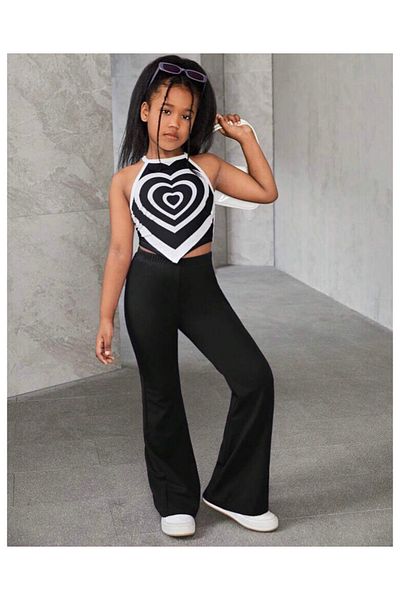 My Kids Wear Style Girl's Bottom Top Set