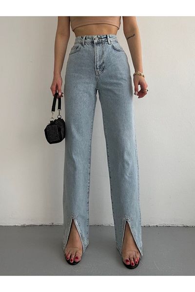 DENİKK TREND SPECIAL DESIGN ΦΑΡΚΙ Άνετο ΜΟΝΤΕΛΟ ΤΕΝΙΣ ΤΖΙΝ PALAZO BAGGY ΠΑΝΤΕΛΟΝΙ 30