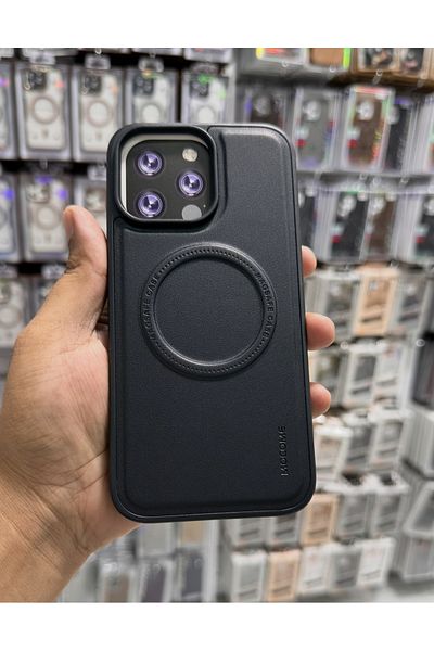 SMOOTH leather case 15 pro max