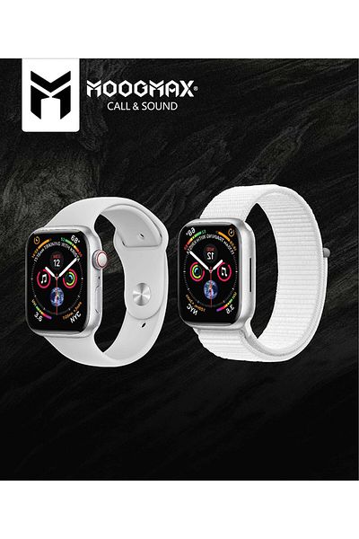 MOOGMAX Series 9 smartwatch is water-resistant, has a high-resolution display, and a battery life of up to 10 days. It supports all notifications.