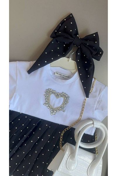 SILA Girl's Holiday Suit Skirt Bag T-Shirt Buckle