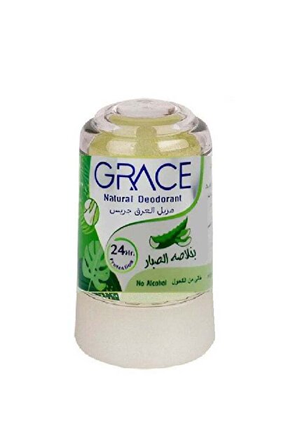 Grace مزيل عرق طبيعي بخلاصة الصبار، حماية تدوم 24 ساعة - 70 جم