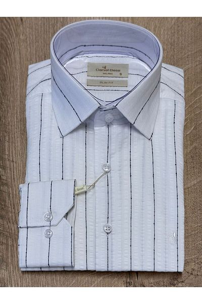 Daniel Bessi Slim Fit 100% Cotton Men's Shirt