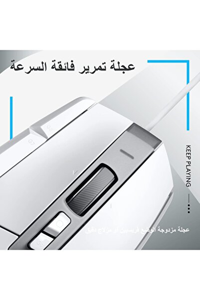 Logitech G Logitech G502 X Wired Gaming Mouse - White