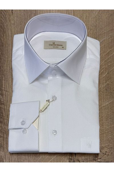Daniel Bessi Regular Fit 100% Cotton Classic Premium Men's Shirt with Pockets